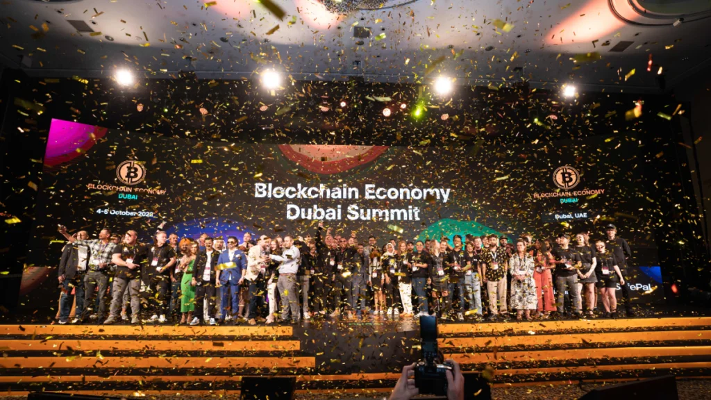 Palestrantes do Blockchain Economy Dubai 2022