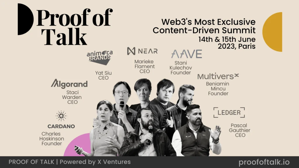 Evento Proof of Talk foca em discussões sobre a Web3