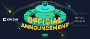 Imagem de anúncio oficial da KuCoin