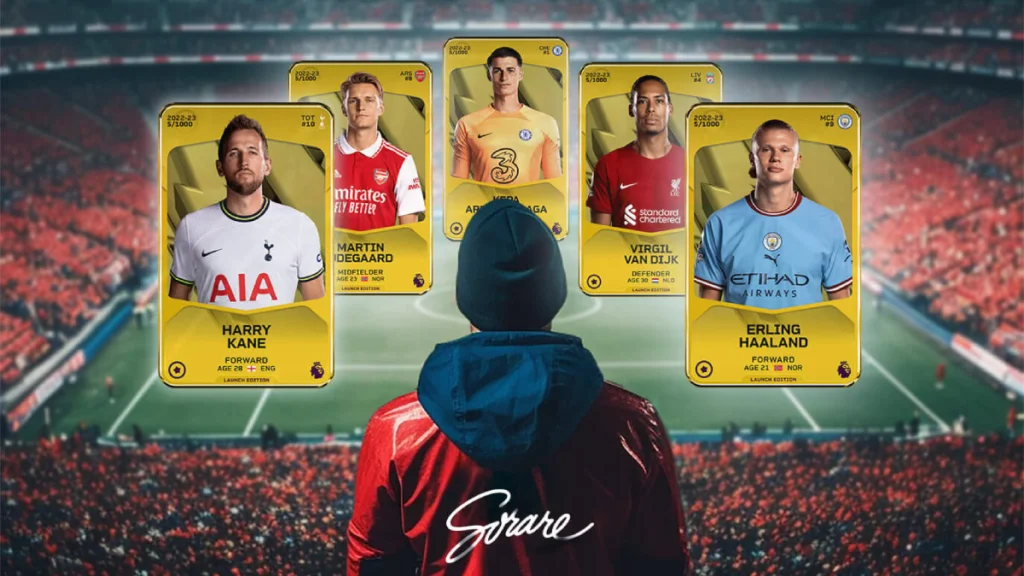 Sorare possui parcerias com os principais times e jogadores