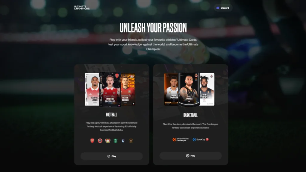 Ultimate Champions oferece basquete e futebol